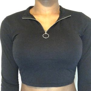 Fashion Nova Half Zip Up